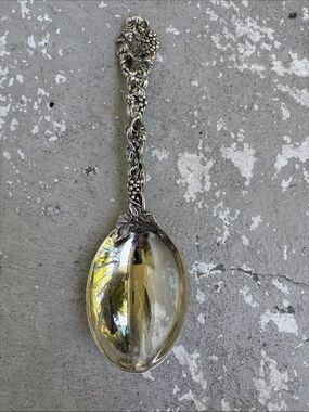 Vintage Godinger Sliver Vines Lg Spoon
